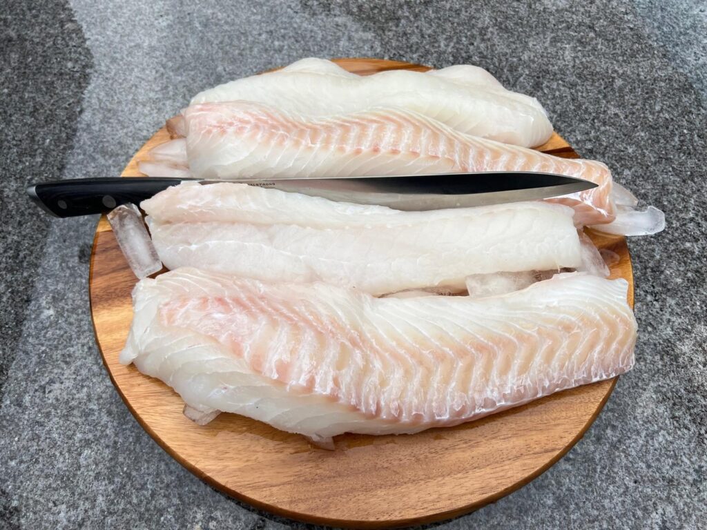 Fresh Skinless Cod Loins 6
